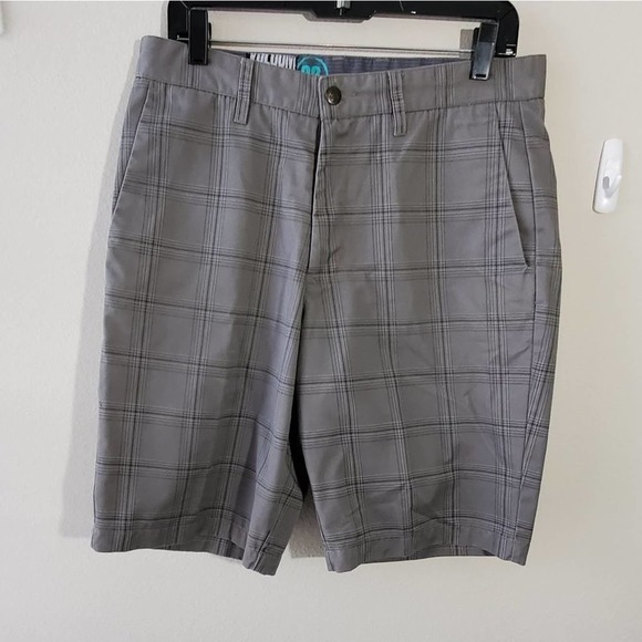 Volcom men's get plaid board active surfing skater athletic shorts size 32 - Picture 1 of 6
